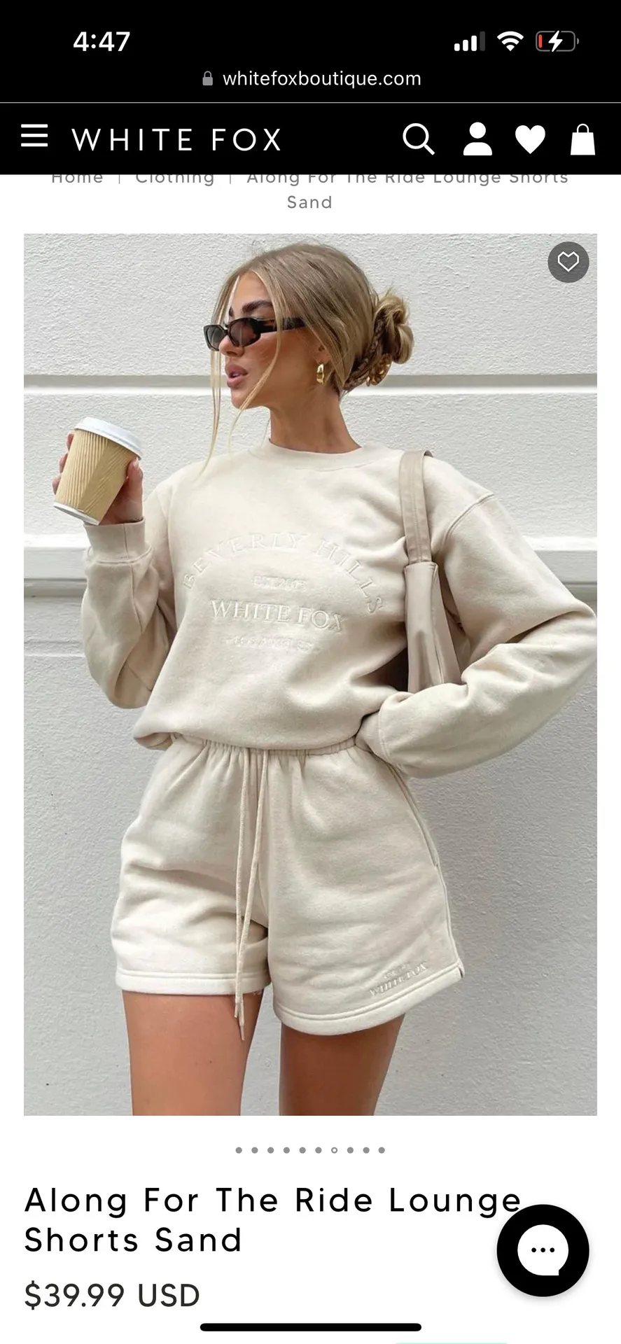 White Fox Boutique Sweatshirt - Image 6