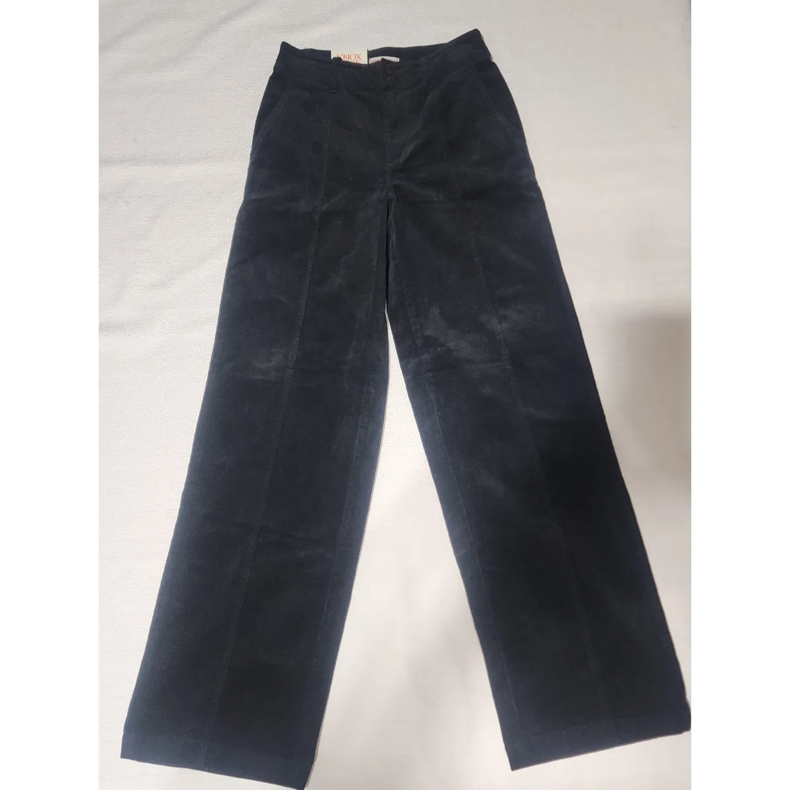 Knox rose trousers high rise fitted hip& thigh W26'' X L41''corduroy - Image 3