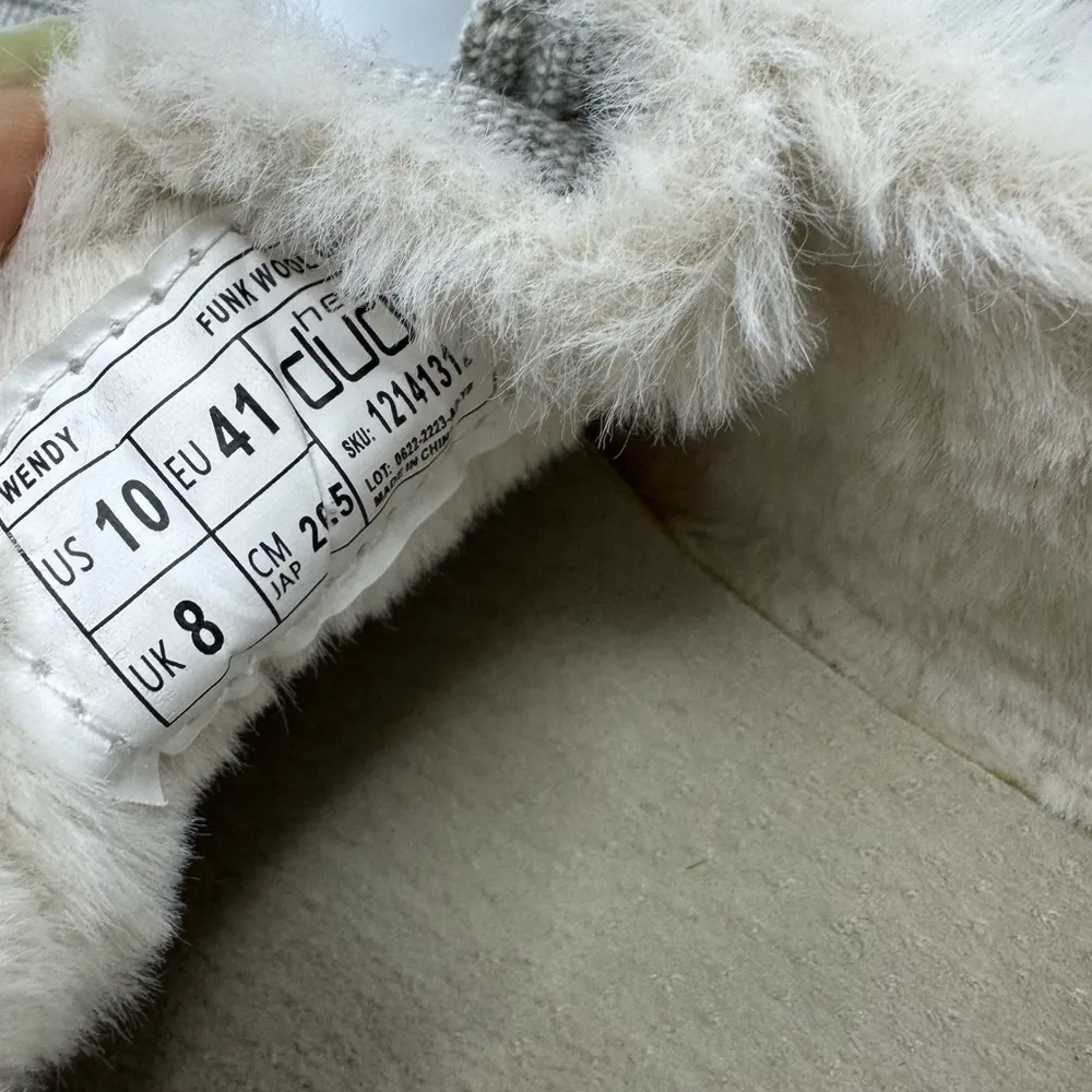 WOMEN'S WENDY FUNK WOOL Loafer Shoes in Gray Size 10 - Image 7