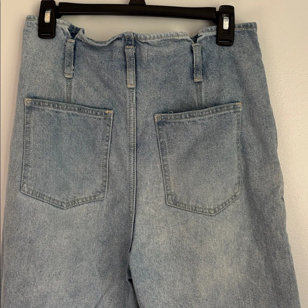 We The Free Sawyer BG Jean in Spruce Blue FREE PEOPLE Sz 27 Boho High Rise - Image 8