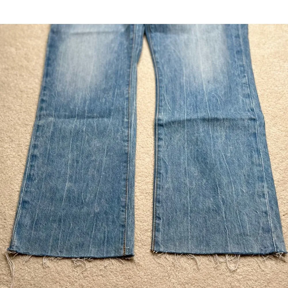 Veronica Beard: Carly Kick Flare High-Rise Jeans - Image 7