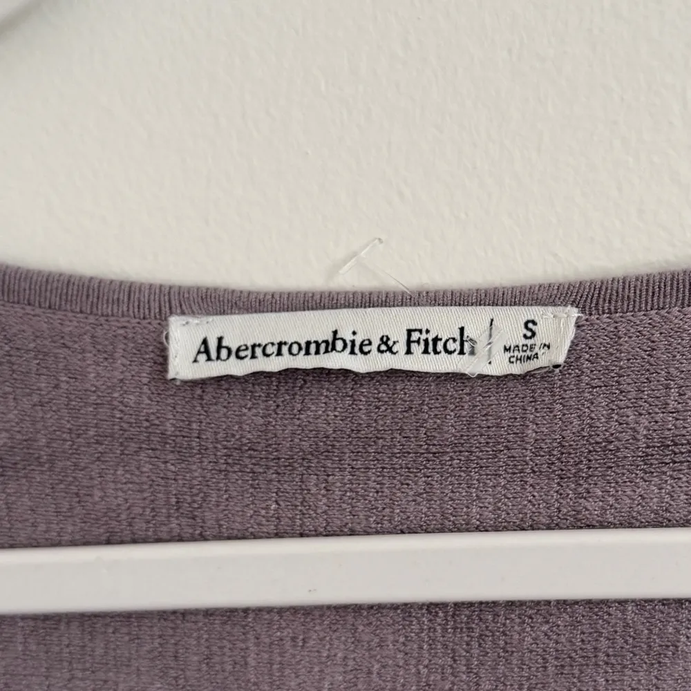 Abercrombie & Fitch Square Neck Ottoman Ribbed Knit Bodysuit Size Small - Image 3