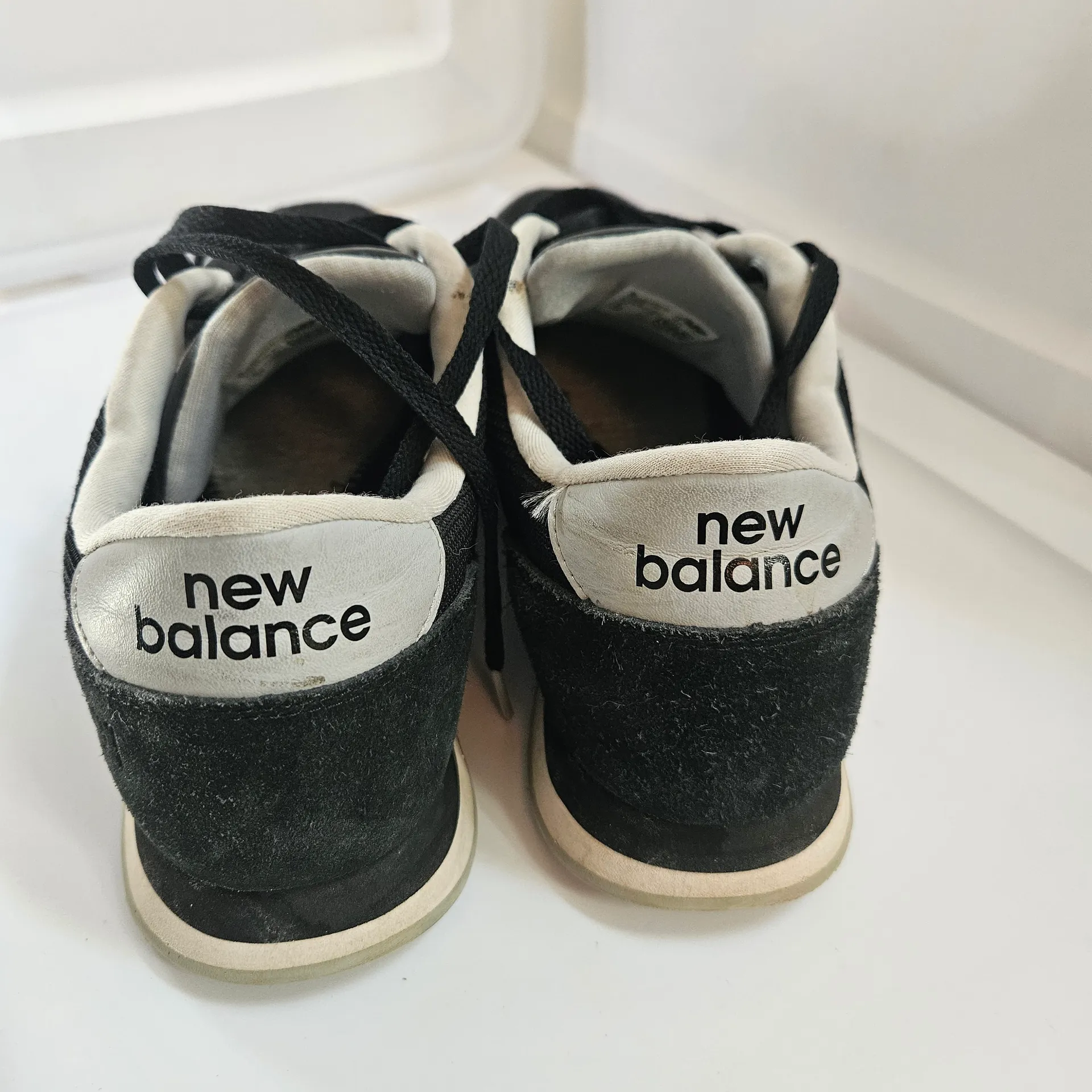 New Balance 501 Womens Black Running Sneakers Sz 11 - Image 5