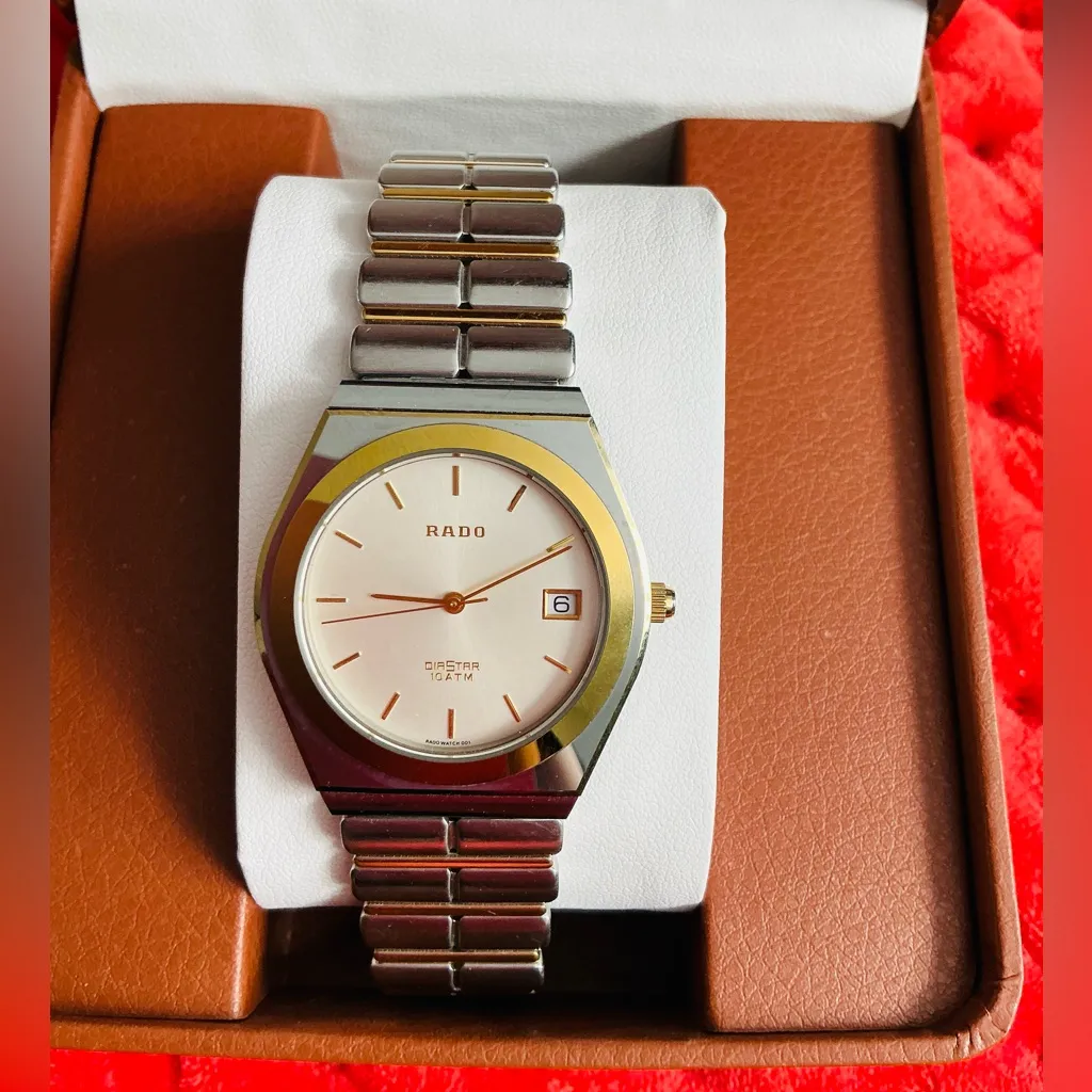 Dressy RADO watch unisex ❤️💙 Silver - Image 3