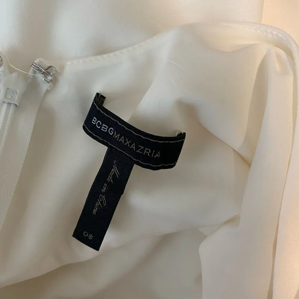 BCBGmaxazria drape back mini dress - Image 8