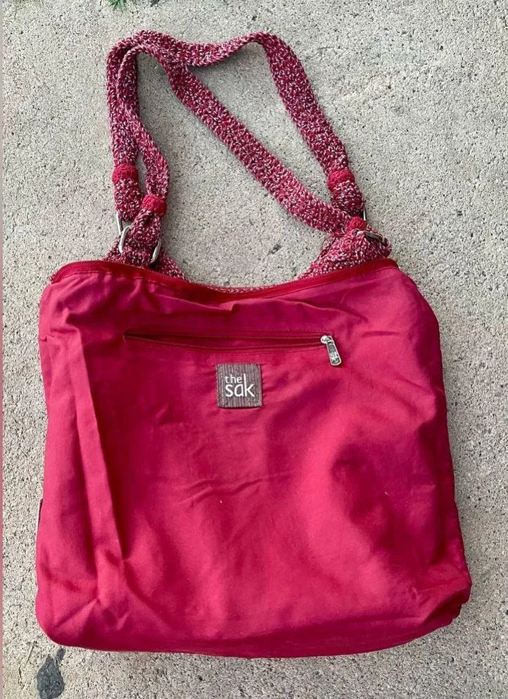 Multicolor Crochet Hobo Bag - Image 6