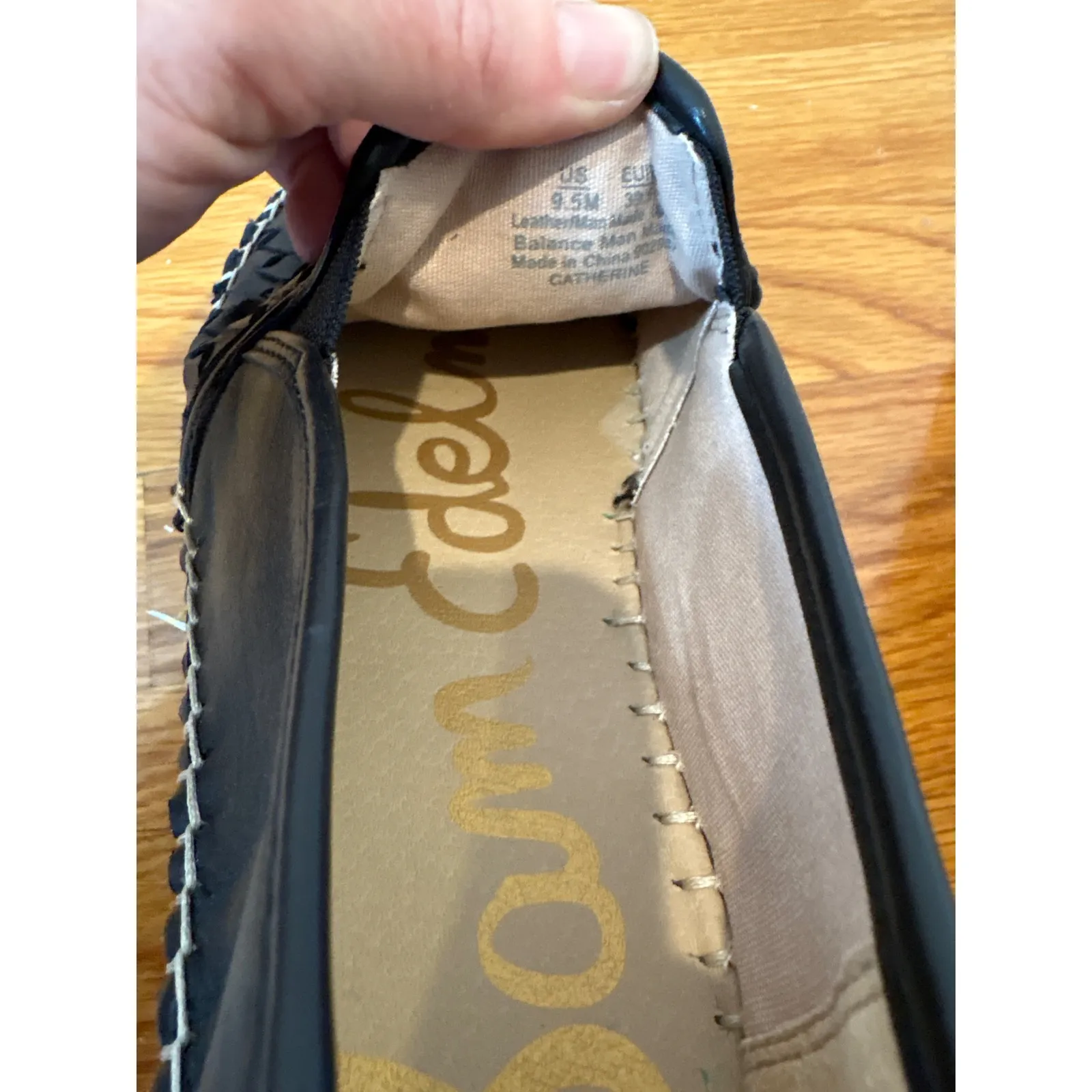 Black Woven Platform Espadrille Slip On Flats‎ Women Shoes - Image 5