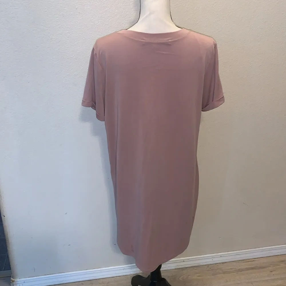 Buckle Hyfve Hyfve Hyfve mauve stretchy super soft mini shirt dress - Image 5