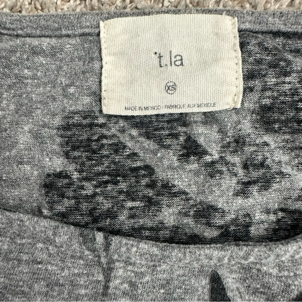 T.la Anthropologie Barela Floral Tie Waist Top - Image 5