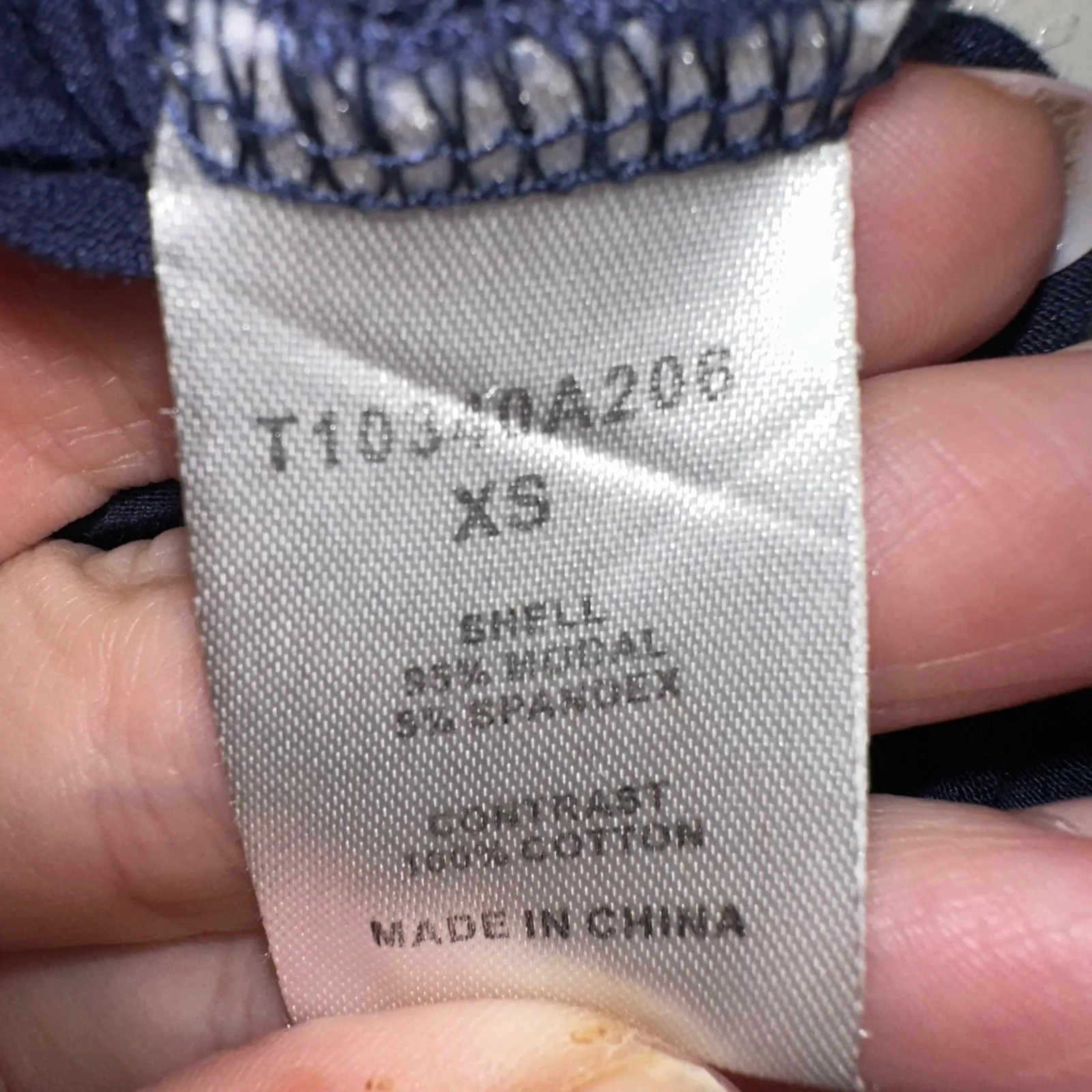 Tart Tank Dress‎ Sleeveless Casual Summer Dress Colorful Trim XS - Image 5