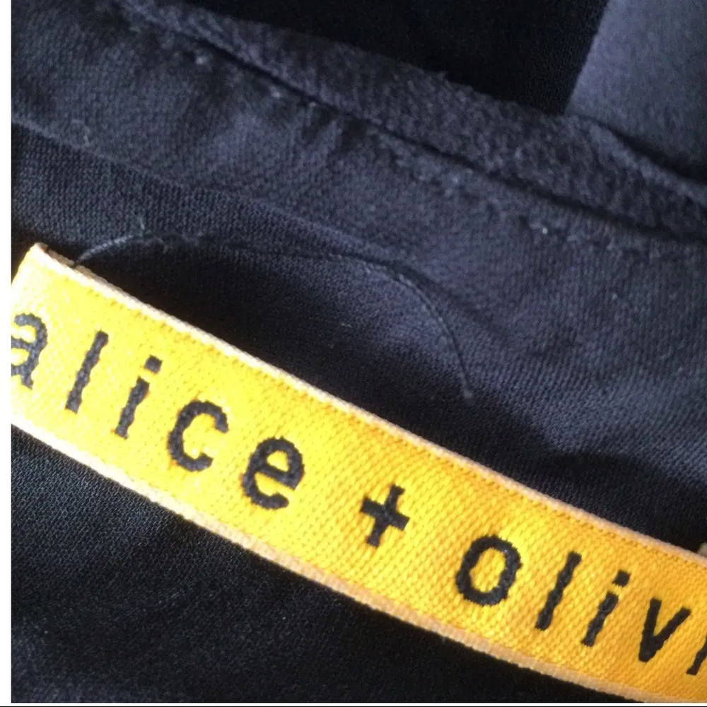 Alice+Olivia silk sequins black Cocktail dress - Image 9