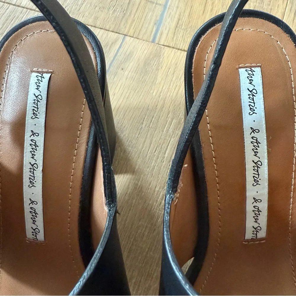 & Other Stories Black Heels - Image 3