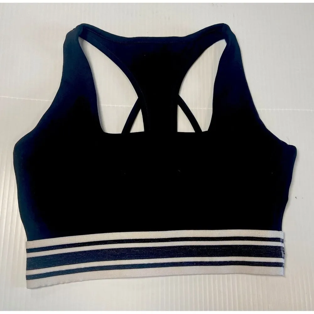Buffbunny Women's Assasin‎ Sports Bra Black White Size S Small Sporty Yoga - Image 2