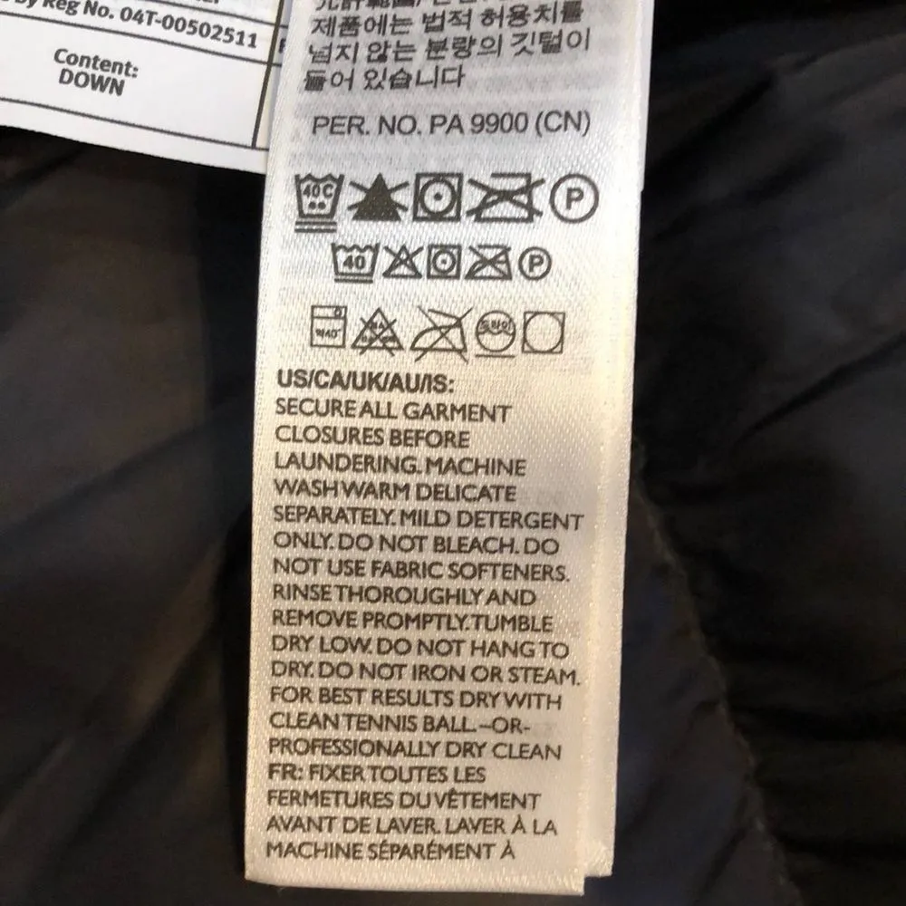 EDDIE BAUER Luna Peak Black Quilted Down Women’s Winter Coat Sz XXL - Image 4