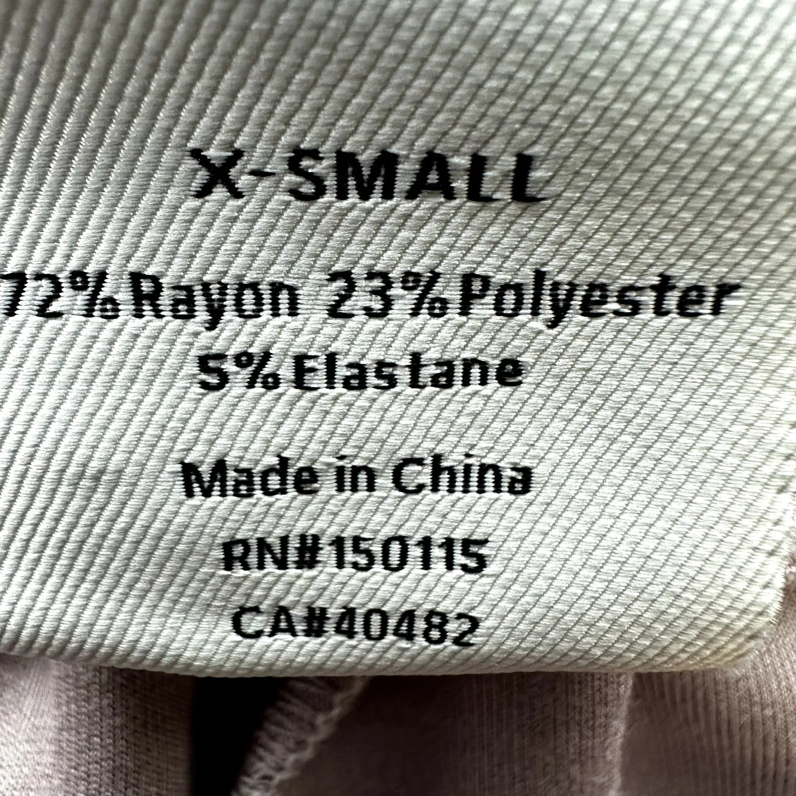 Varley Iowa Sweat Pant Cigarette High DoubleSoft Jersey Pocket Raindrops XS - Image 4