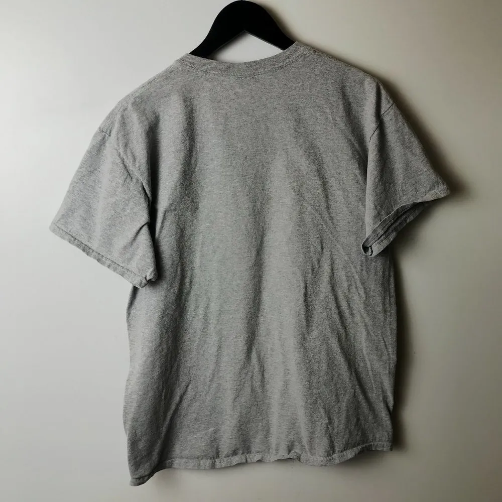 2000 Vintage Y2K Voodoo Bourbon St New Orleans T Shirt Gray Large L Skeleton - Image 12