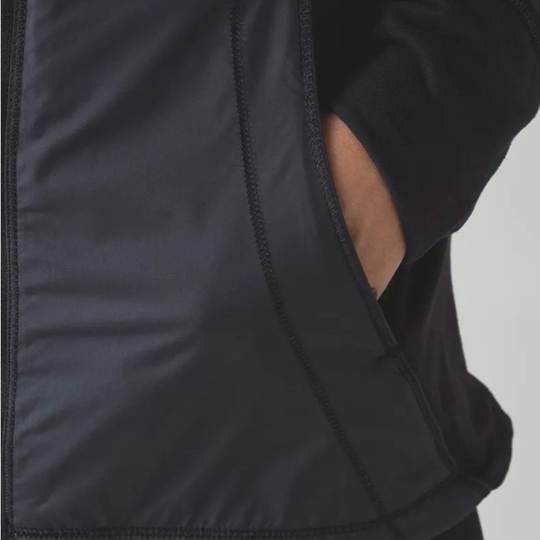 Lululemon Rare  Rush Hour Jacket Coat Black • 2016 Retired Edition Size 12 - Image 7