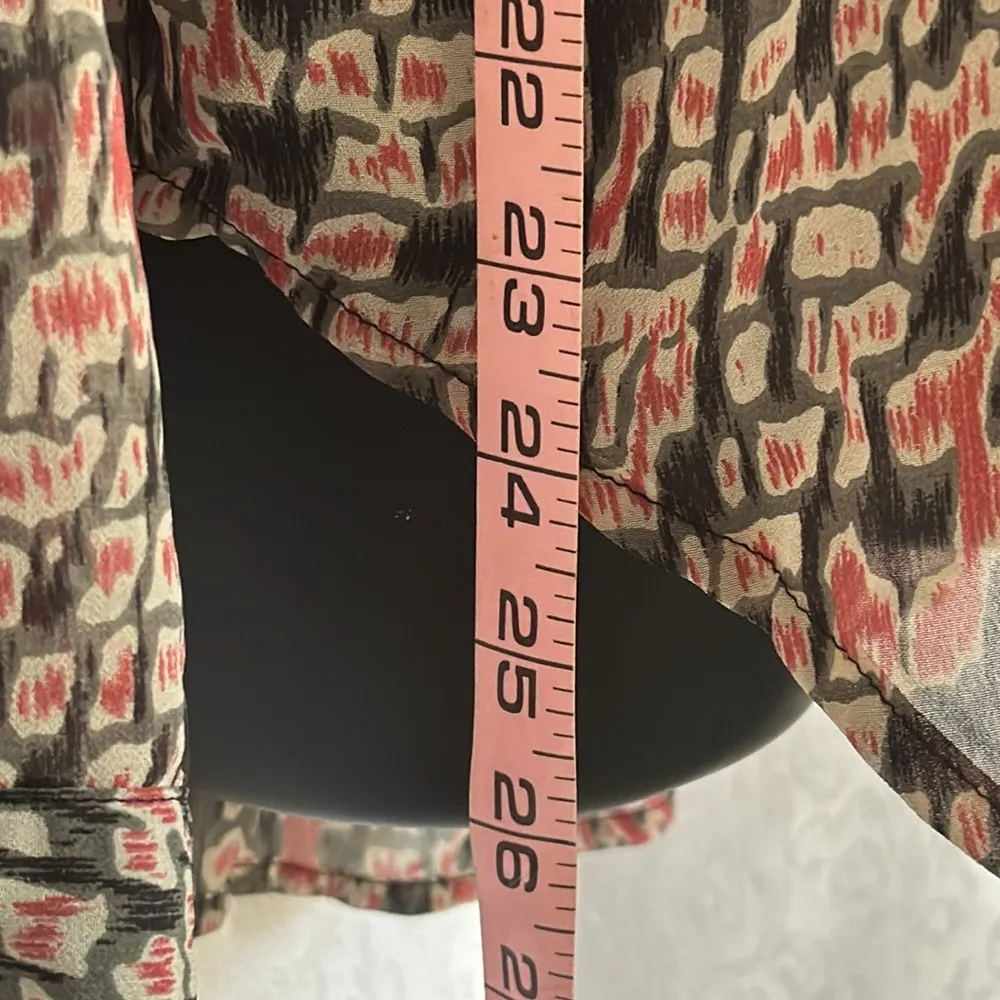 VERY J CHIFFON Blouse Sz: L - Image 8