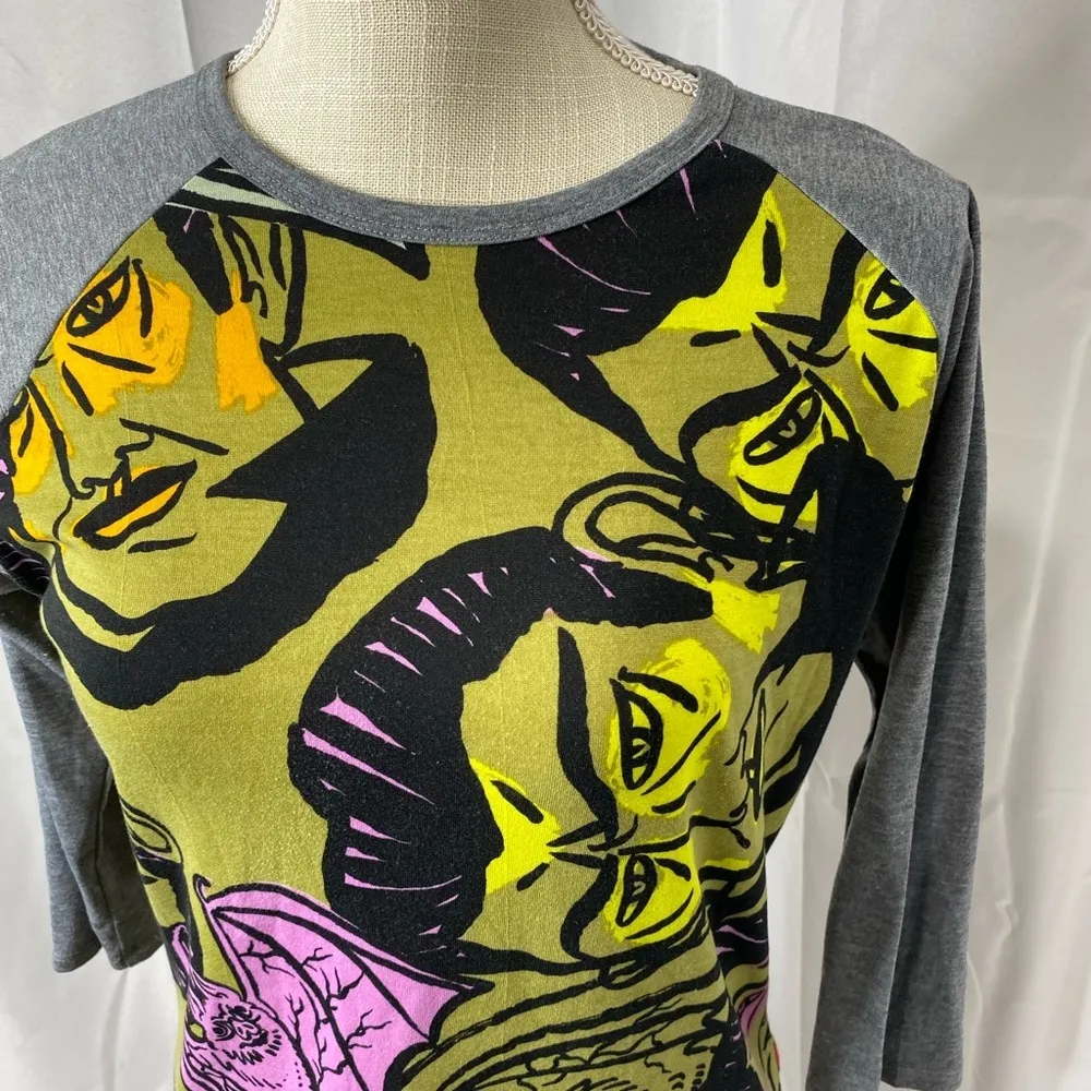 Lularoe small classic Halloween shirt Frankenstein - Image 2