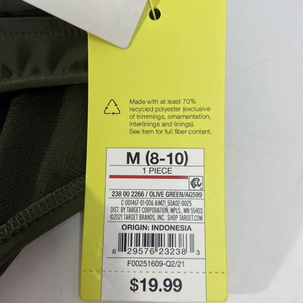 All In Motion Women Green Bikini Bottoms Size Medium NWT - Image 10