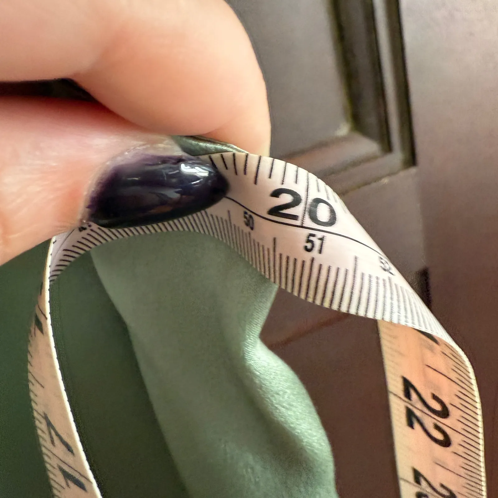 CITRON Santa Monica | Sage Green Silk Sleeveless Shell Top | Medium - Image 6