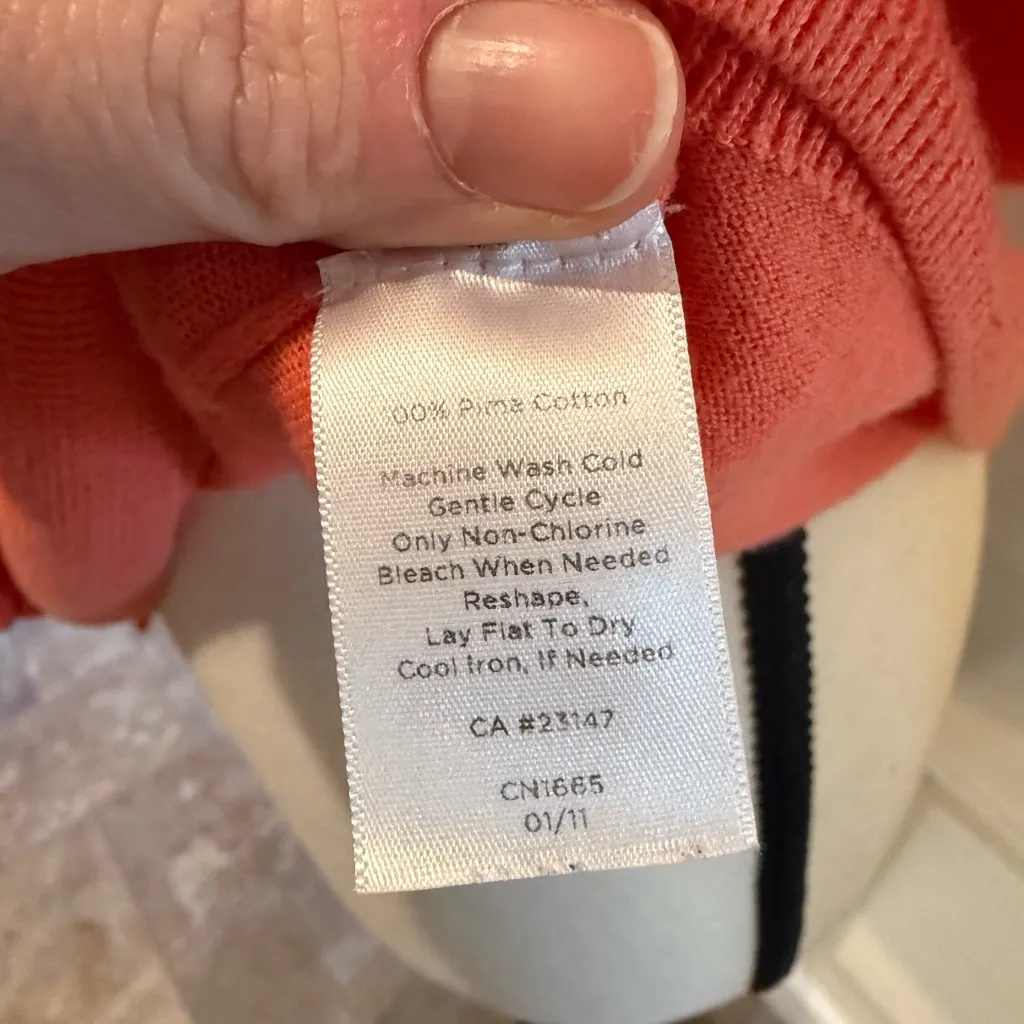 Talbots  | Coral Ruffle Cardigan - Image 2