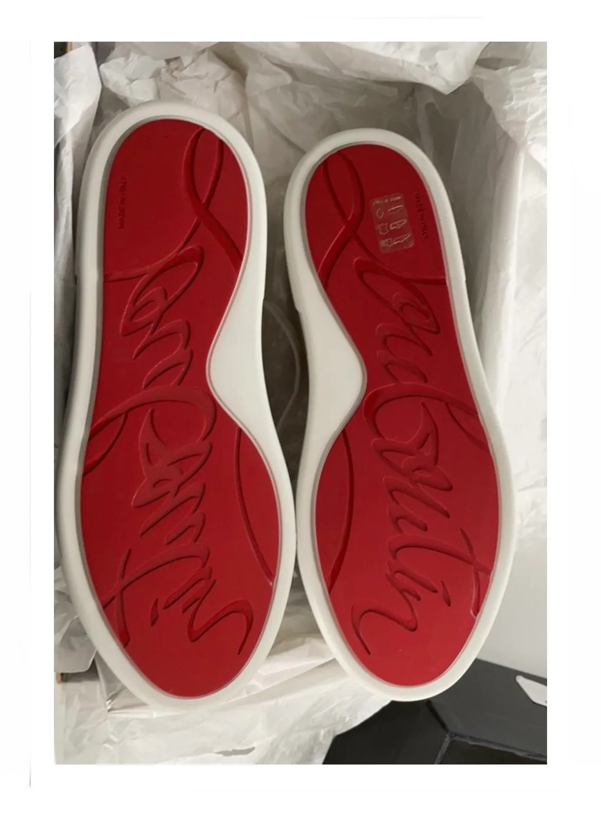 Beige White Simplerui Fabric Leather Low Top Flat Calf Gomme/ Toile Tennis Sneakers Sz 39.5 (9.5) - Image 11