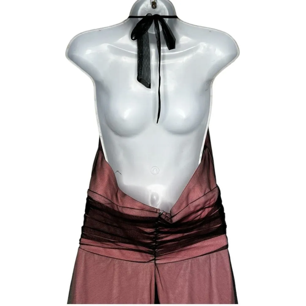 Poly USA Halter Dress‎ Size L - Image 4