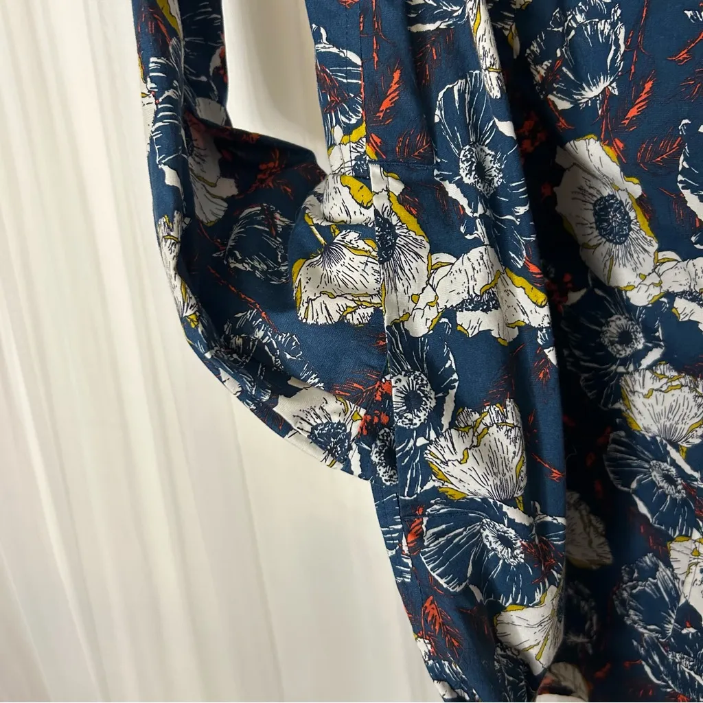 Duluth Trading Co. Wrinklefighter Floral Tunic Size M - Image 7