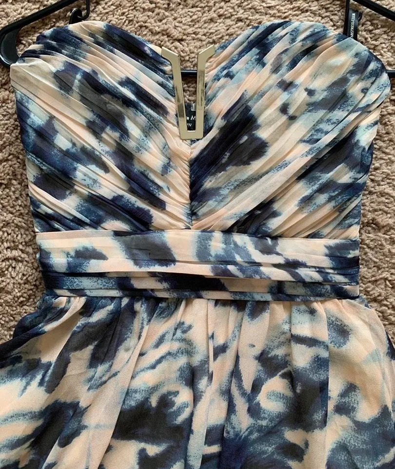 Little Mistress Semi Formal Strapless Dress - Image 3