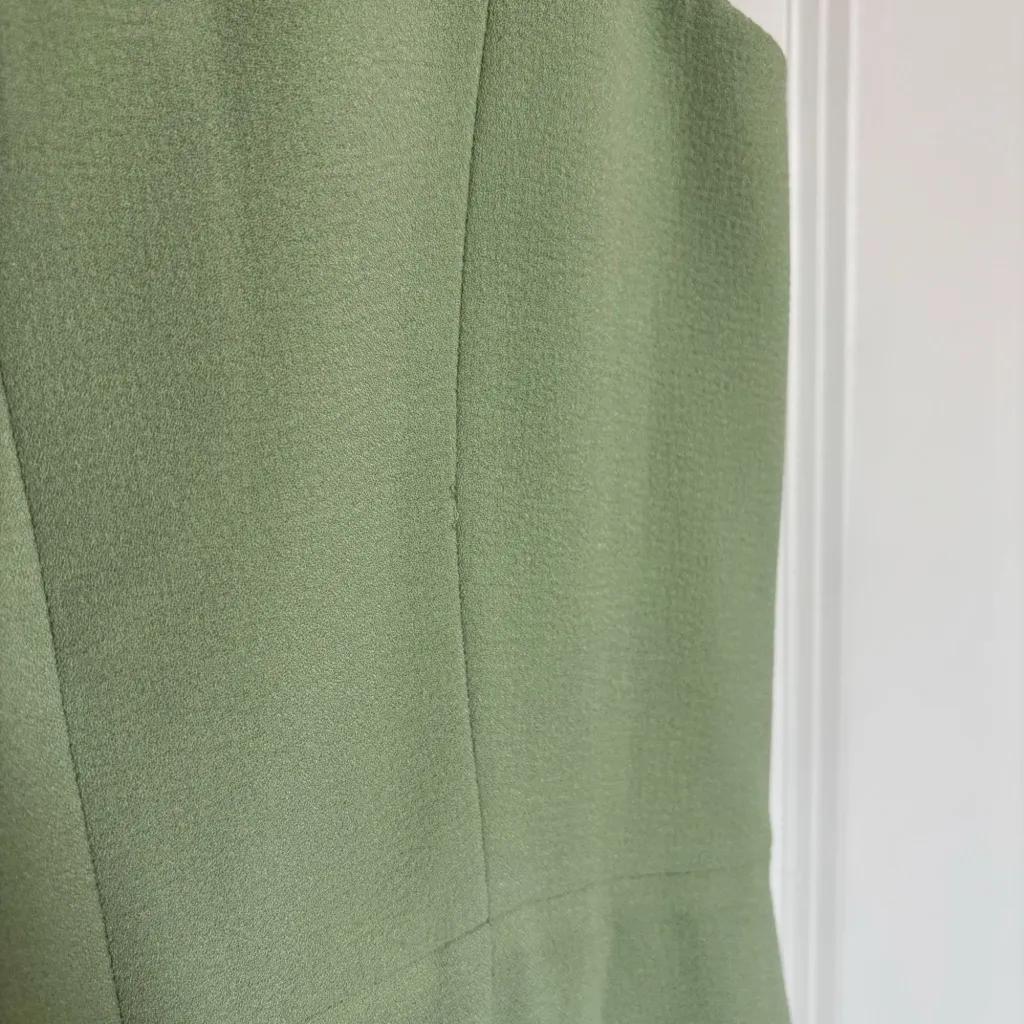 NEW Dress the Population Charlene Dress Maxi Gown Sage - Image 10