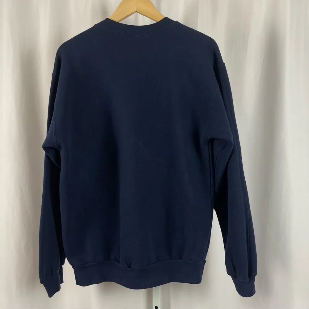 Vintage International Jeans Large Cabo San Lucas Fish Sea Crewneck Embroidered Blue - Image 2