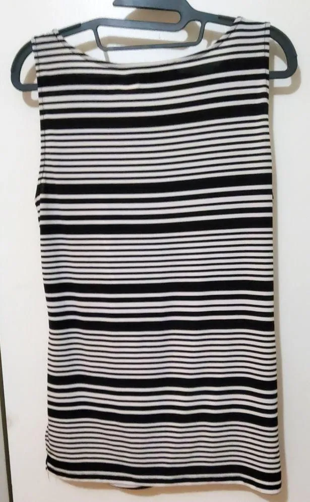 INC Striped Blouse LTOP184 - Image 2