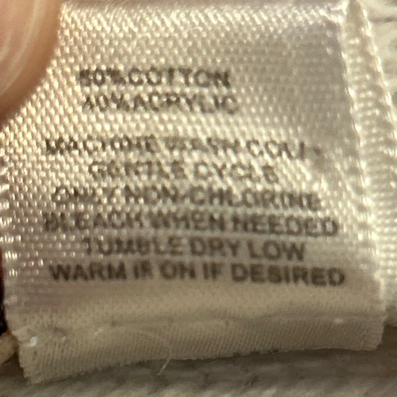 LOFT Cream Cable Knit Button Side Poncho Sweater Top Womens Size S - Image 4