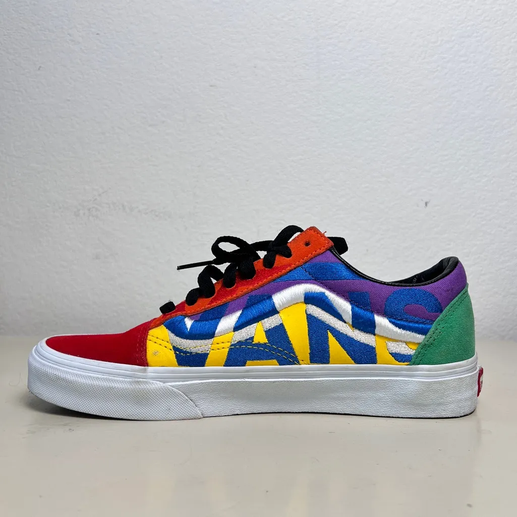 Vans Unisex Old Skool Skate Shoes Multicolor 721454‎ Men’s 7.5 / Women’s 9 - Image 5