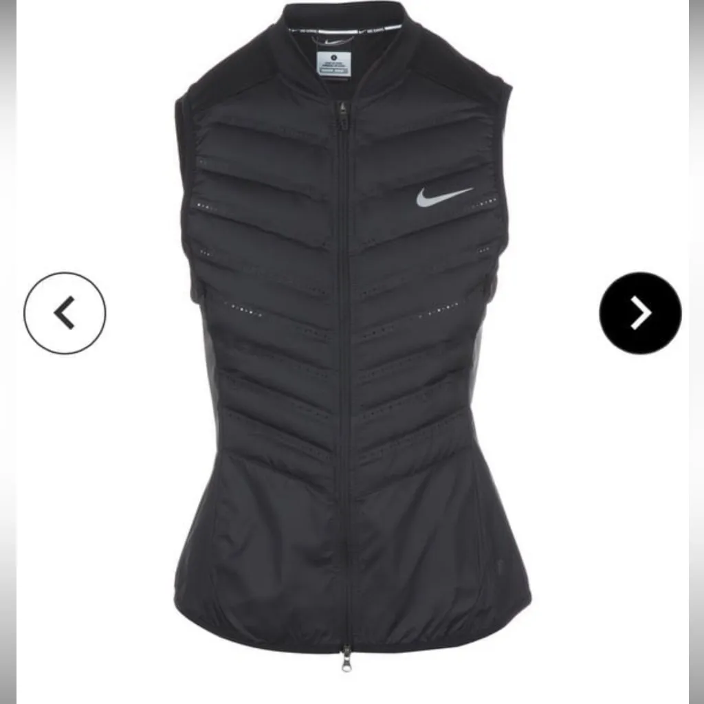 Nike Aeroloft Ultralight Running Puffer Vest Green Women's Size S - Image 8