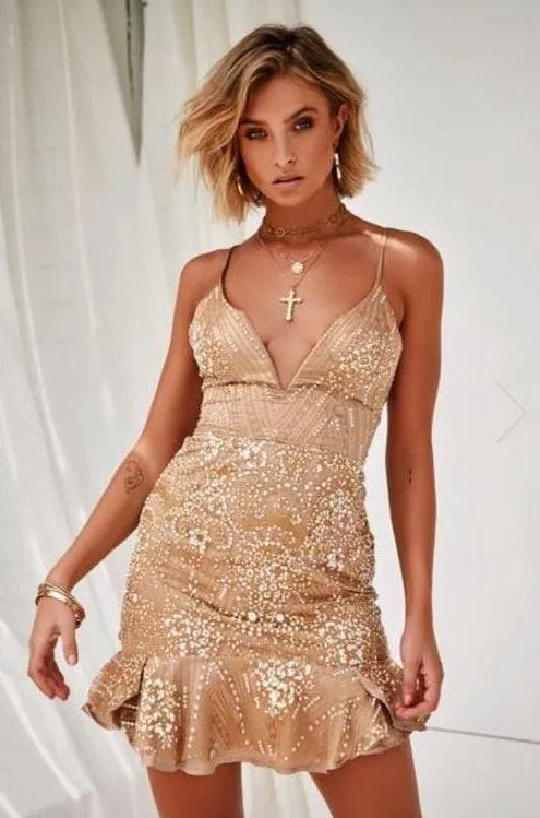 Xenia Boutique Sequin Dress - Image 2