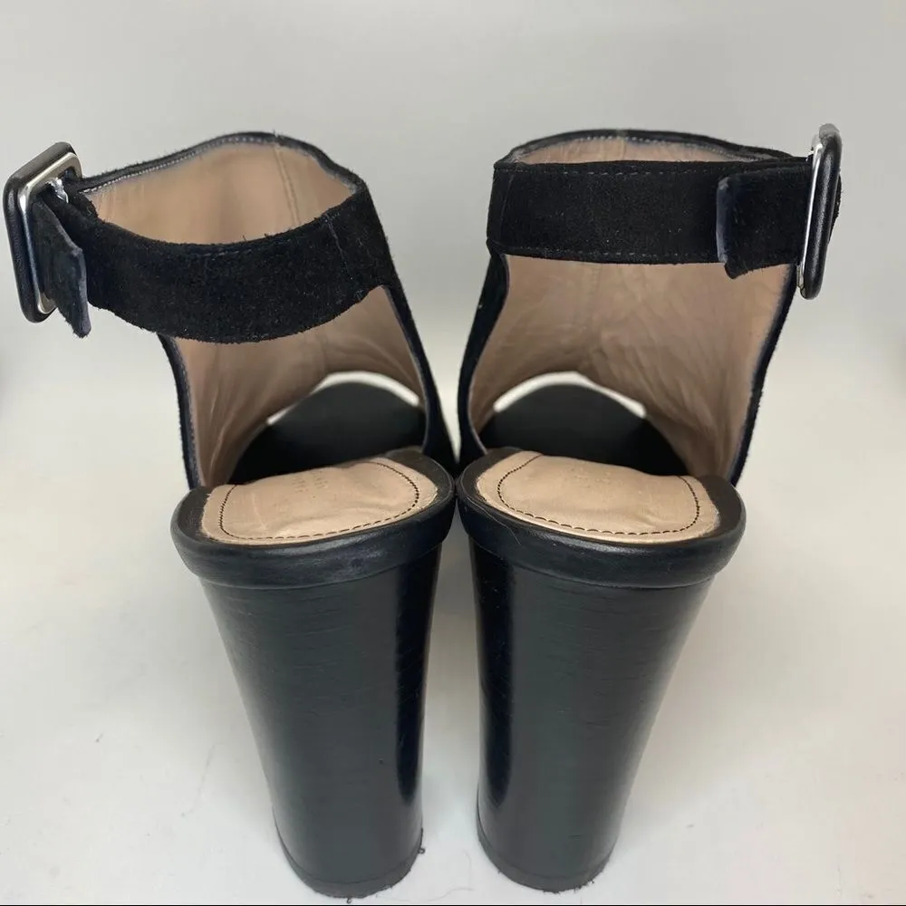 Barney’s of New York sling back open toe heels - Image 6