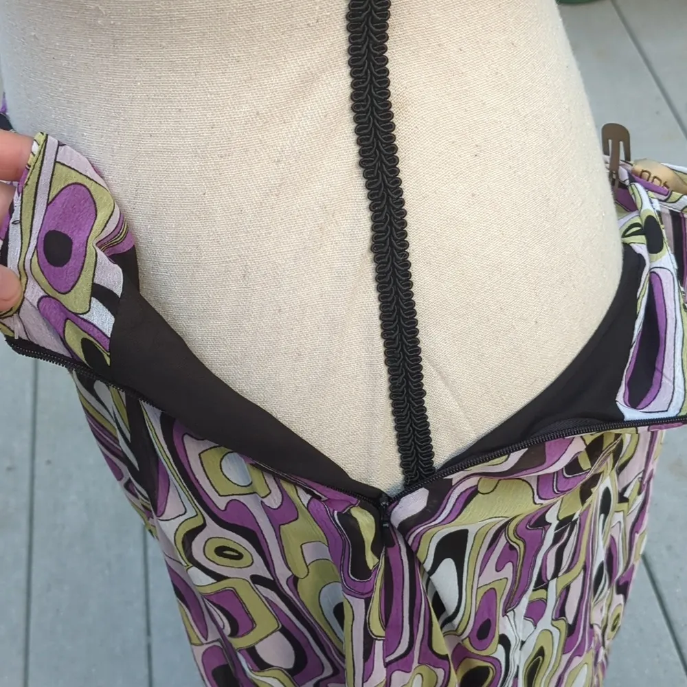 NWT Notations Mid Length Patterned Skirt - Image 10