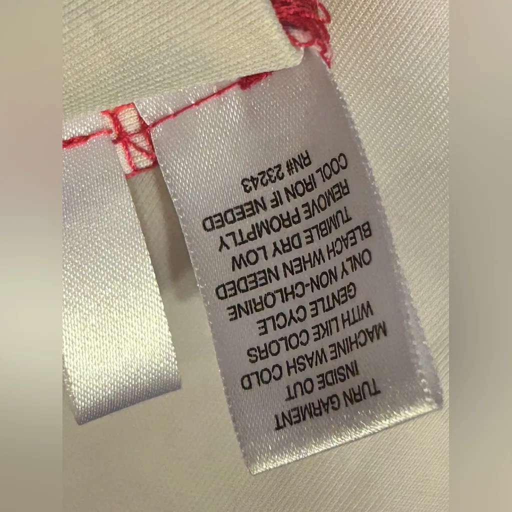 New York & Co. Floral Stretch Bodycon Strapless Midi Dress Sz S Pink Pockets - Image 7