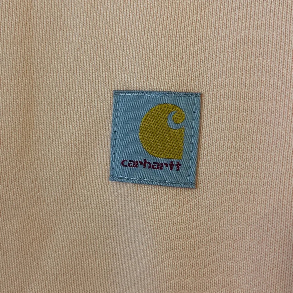 Carhartt Orange Crewneck Sweater Casual Cotton Blend size L brand new - Image 3