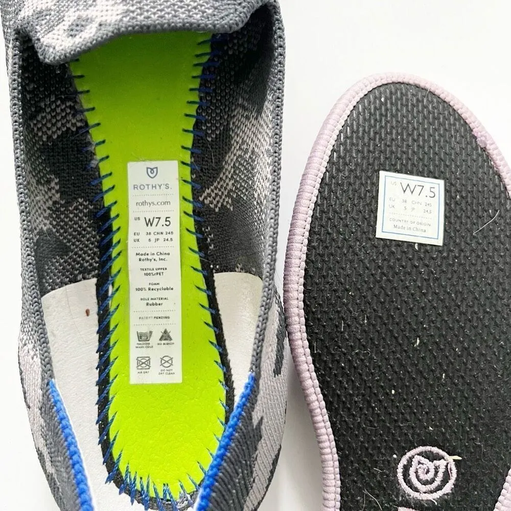 Rothy’s Loafer Botanicamo Gray Size 7.5 - Image 2