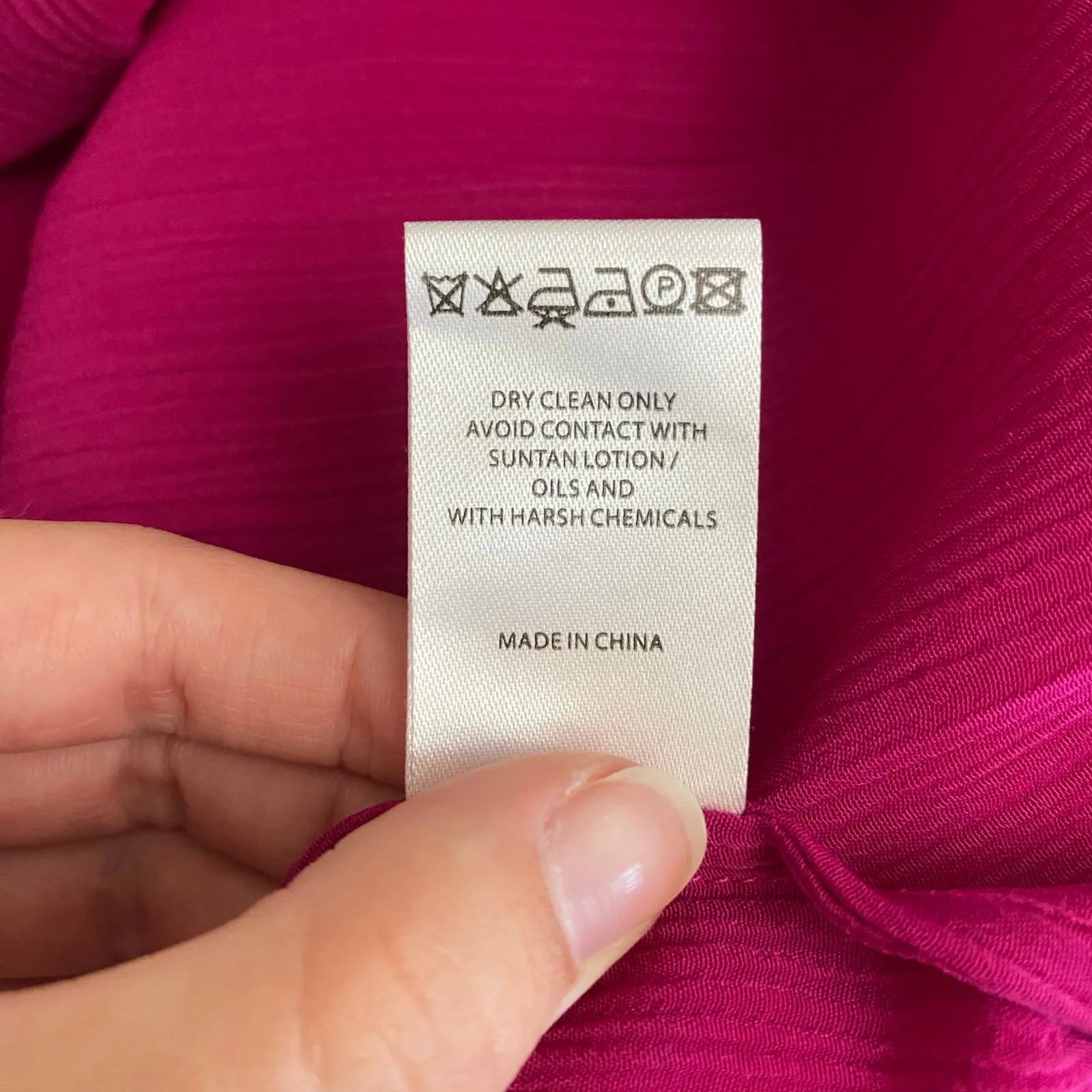 Saloni Suzy Ruffle and Lace Trimmed Crinkled Gauze Maxi‎ Dress Magenta Size US 6 Pink - Image 9