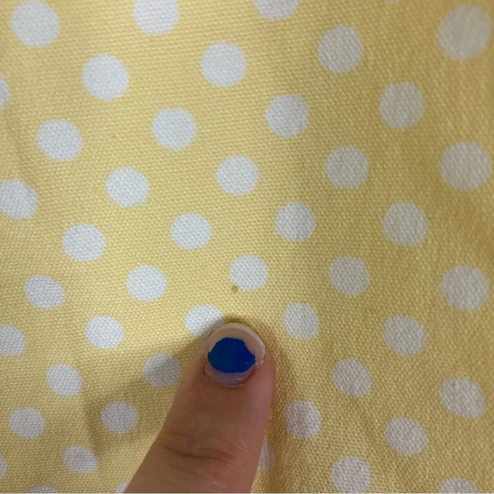 Cambridge Dry Goods Yellow Polka Dot Cotton Capri Pants Womens 12 - Image 4