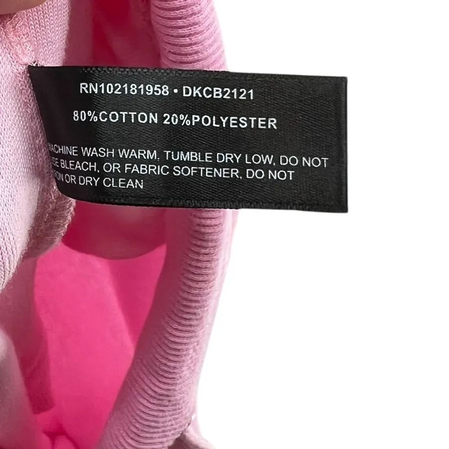 Dolls Kill x Care Bears Velour Track Pants Cheer Bear‎ Pink Y2K Size Medium - Image 11