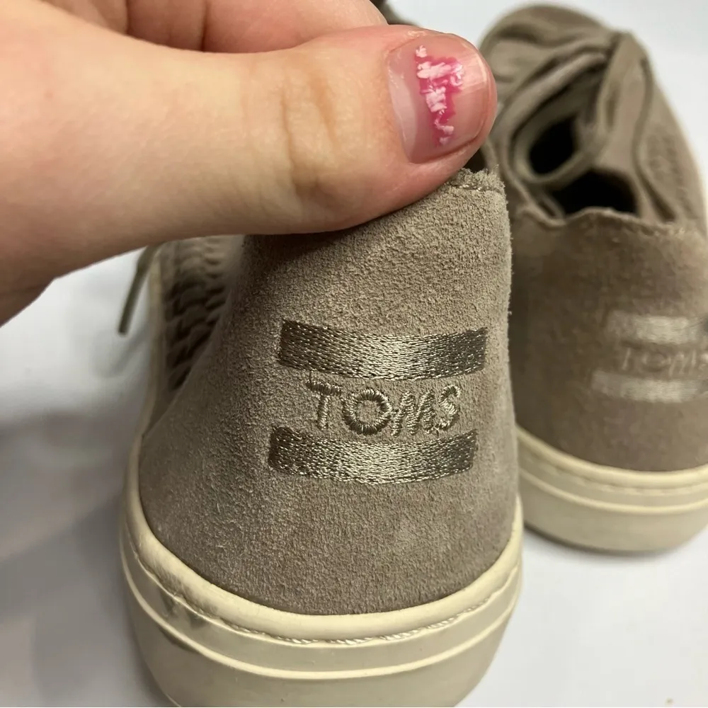 Toms Lennox Desert taupe lace up shoes‎ size 12 - Image 6