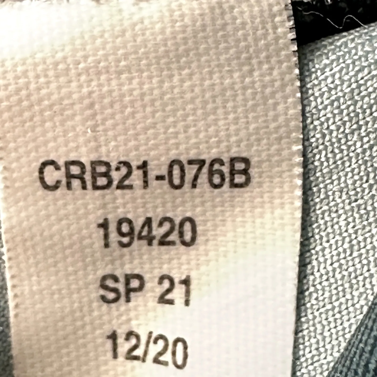 Carbon38 Metallic Camo Leggings 7/8 Athletic Workout Gym Yoga Blue Gray Small - Image 4