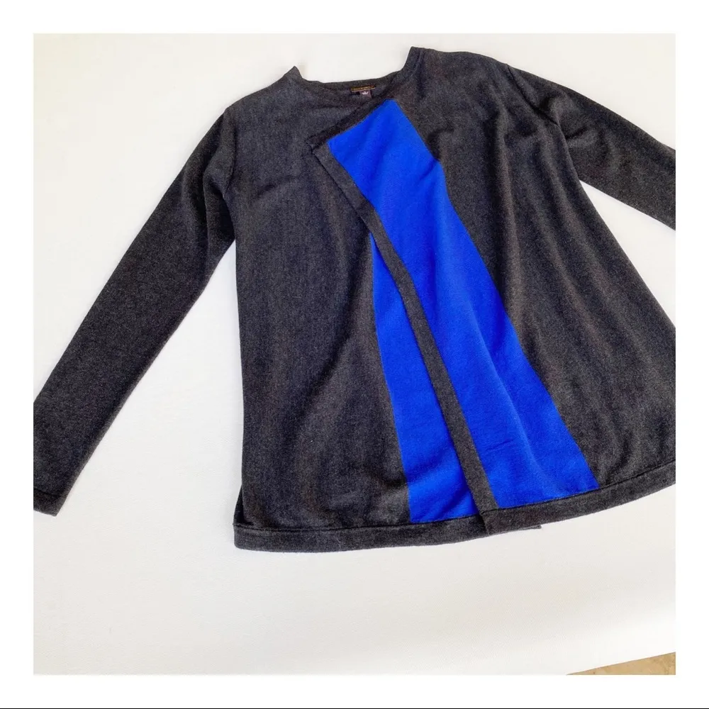 Dana Buchman Color Block Cardigan Sweater - Image 3