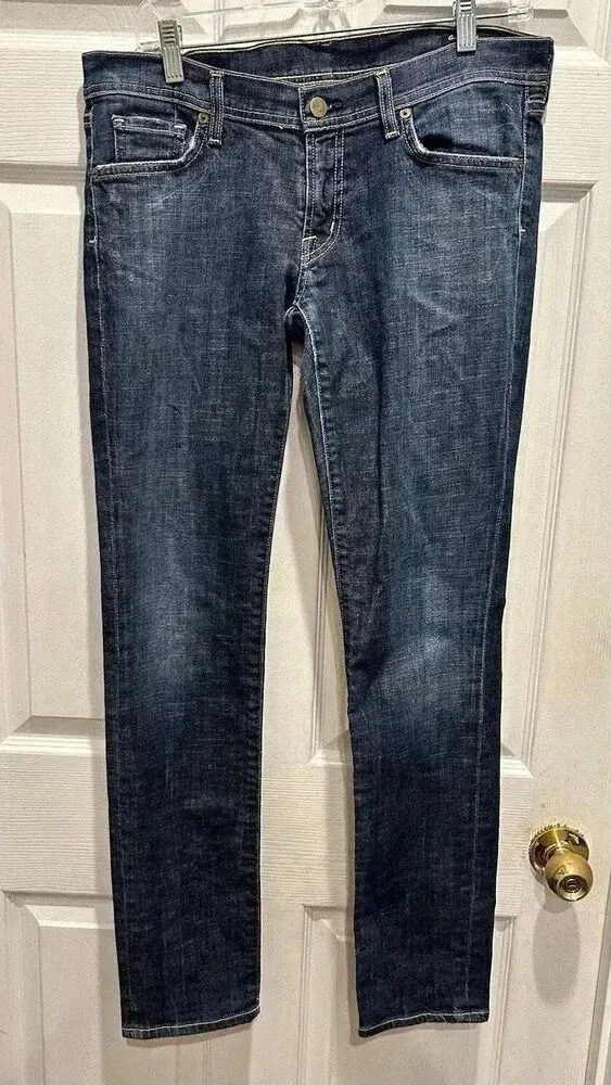 Citizens Of Humanity 31 Jean Low Waist Electric Guitar #236 Avedon Stretch Blue - Image 1