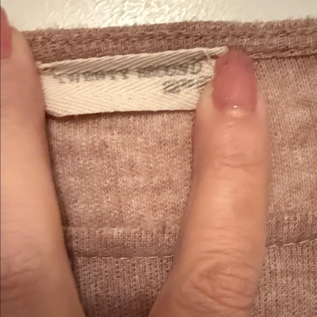 twenty second Tan Ruffle Sleeve Blouse - Image 3